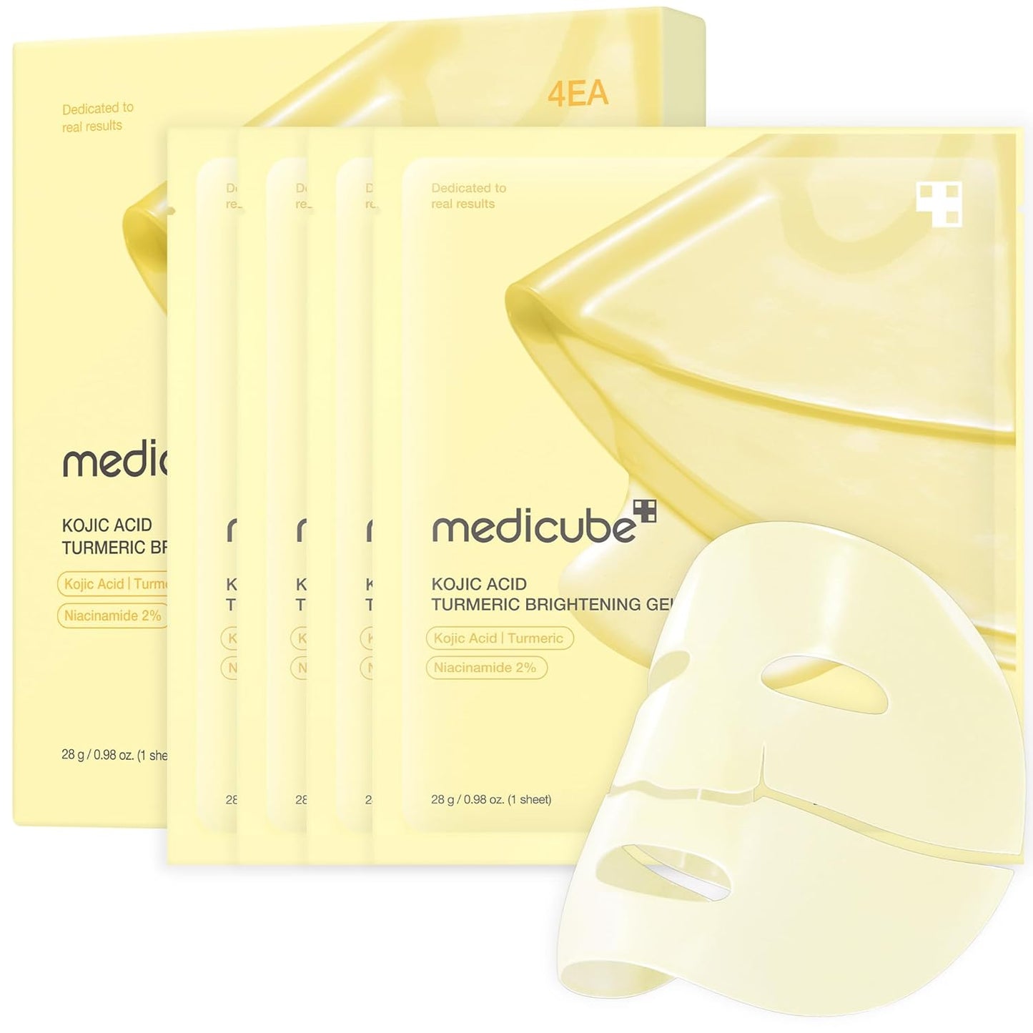 Gel iluminador de cúrcuma y ácido kójico de medicube