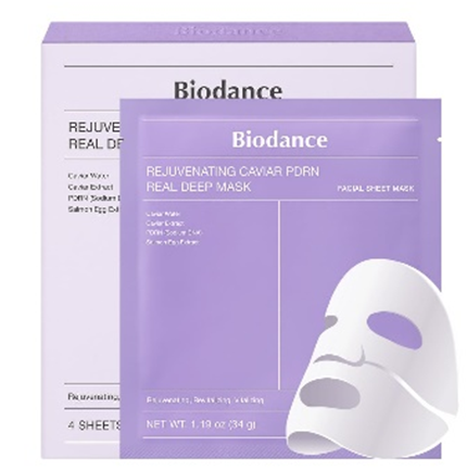Mascarilla profunda rejuvenecedora de caviar PDRN de BIODANCE